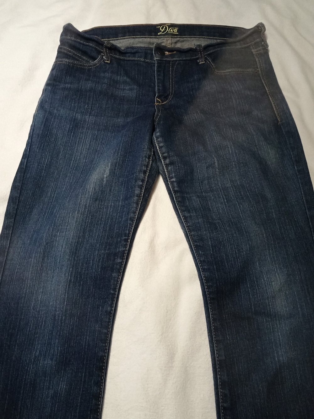 Boot Cut Jeans Sz 10 Long Dark Wash Women's Old Navy The Diva